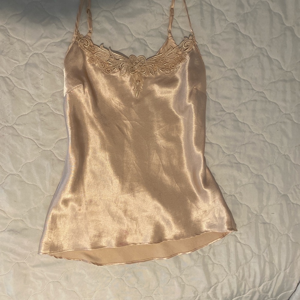 Elegant Satin Camisole Top